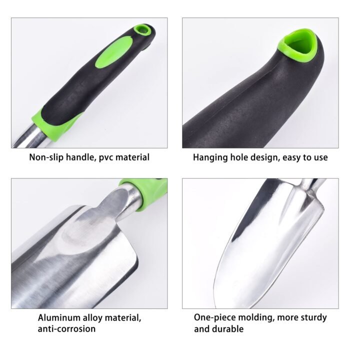 Garden Trowel: Wide Aluminum Hand Shovel - Image 7